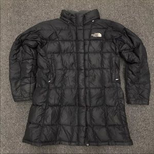 North Face XS puffer long coat